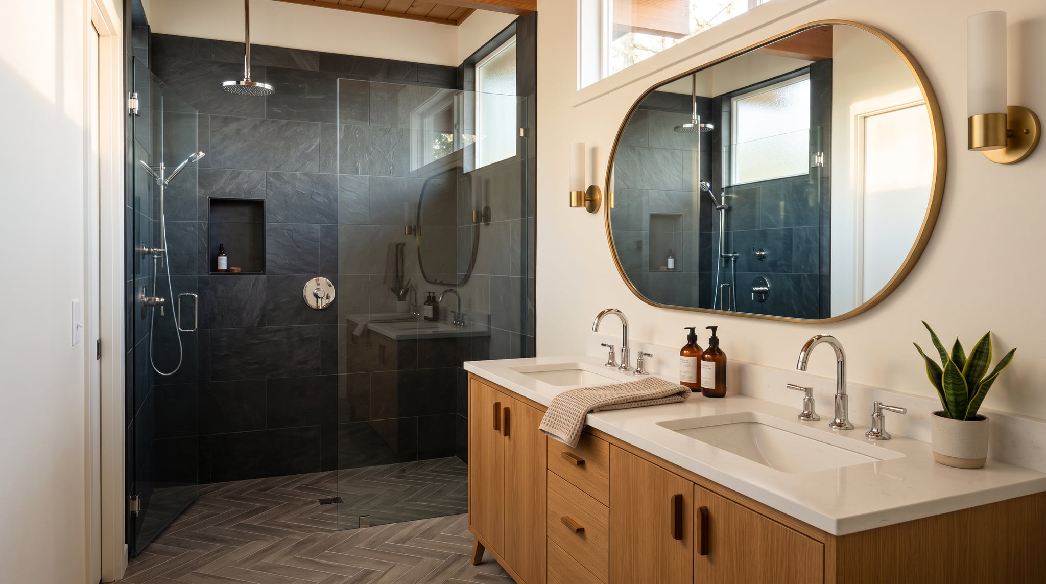 Villanueva Bathroom Remodeling Inc, bathroom remodeling in Black Diamond, finished project
